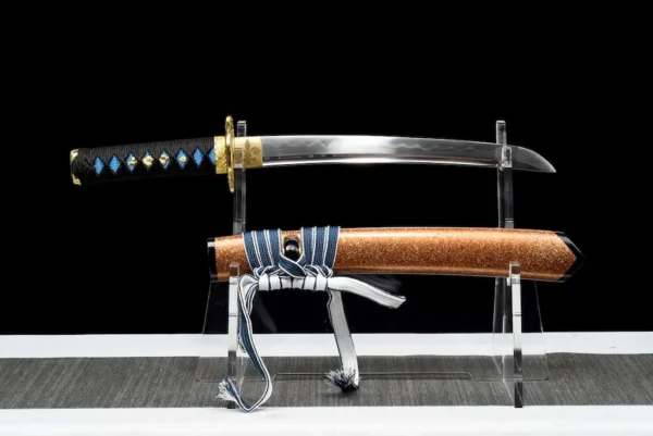 Tanto – T10 High Carbon Steel Compact Blade with Dragon Tsuba | Hijin