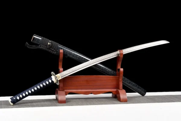 Katana – Folded Damascus Steel Serpent Design | Yamata no Orochi