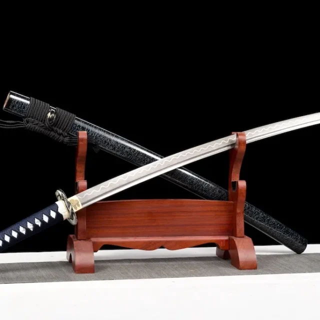 Katana – Folded Damascus Steel Serpent Design | Yamata no Orochi