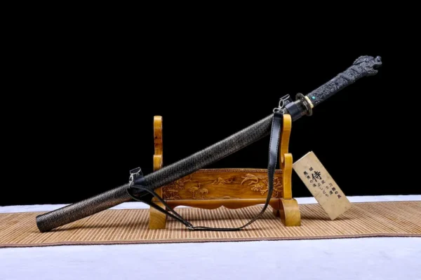 Katana – Gold-Forged High Carbon Steel Blade with Dragon Hilt | Fukuryu Edition