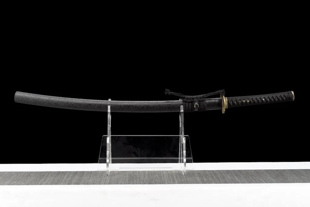 Katana – 1095 High Carbon Steel Blade with Black Streamline Polish | Shuueizan Edition