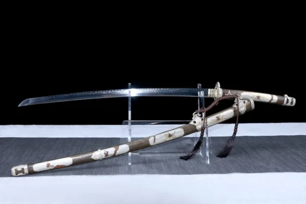 Japanese Manga Katana – T10 Steel Blade with Solid Copper Saya | Onimaru Kunitsuna