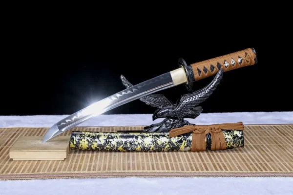 Tanto – 12-Inch Full-Tang Clay-Tempered Steel Blade | Yukimi Edition